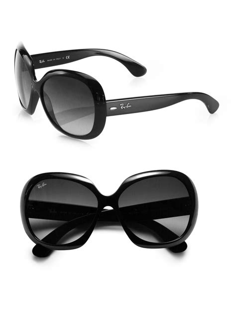 oversized round ray ban sunglasses.